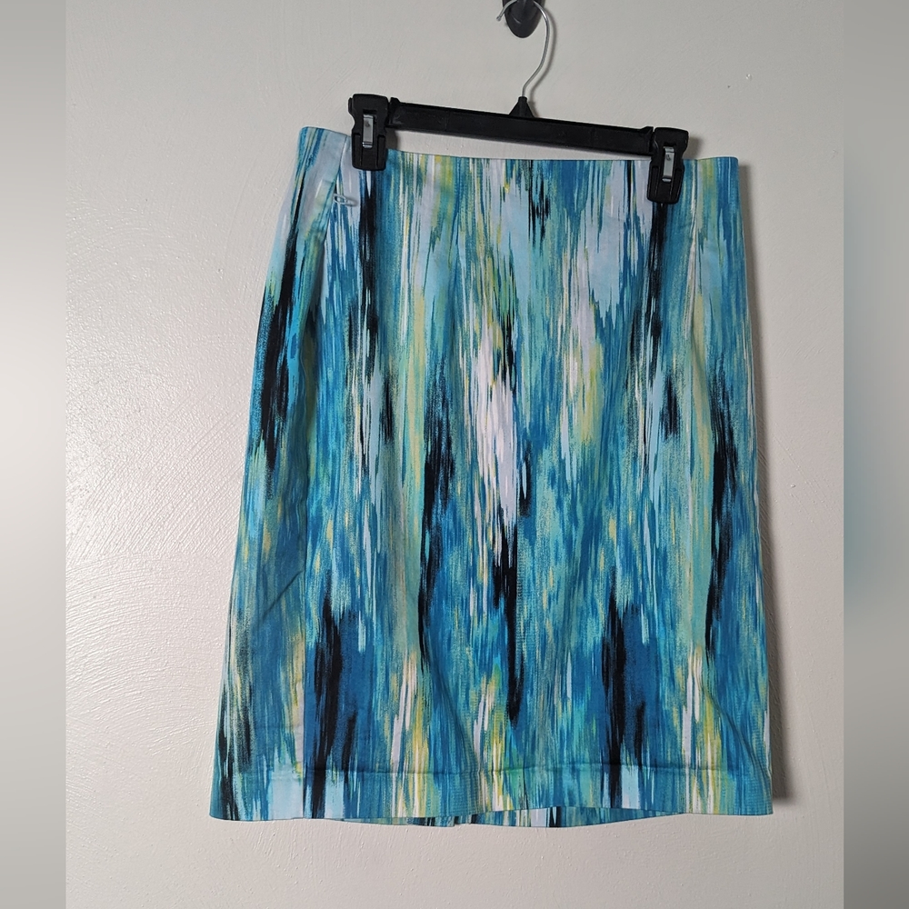 Women's colorful pattern dress skirt